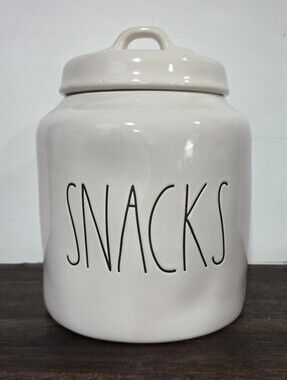 Rae Dunn Snacks Canister
